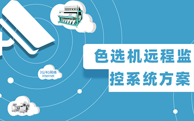 龙8工业级无线路由器的色选机远程监控系统解决方案