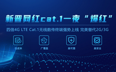 轻松替代2G/3G！龙84G LTE Cat.1无线数传终端C位出道